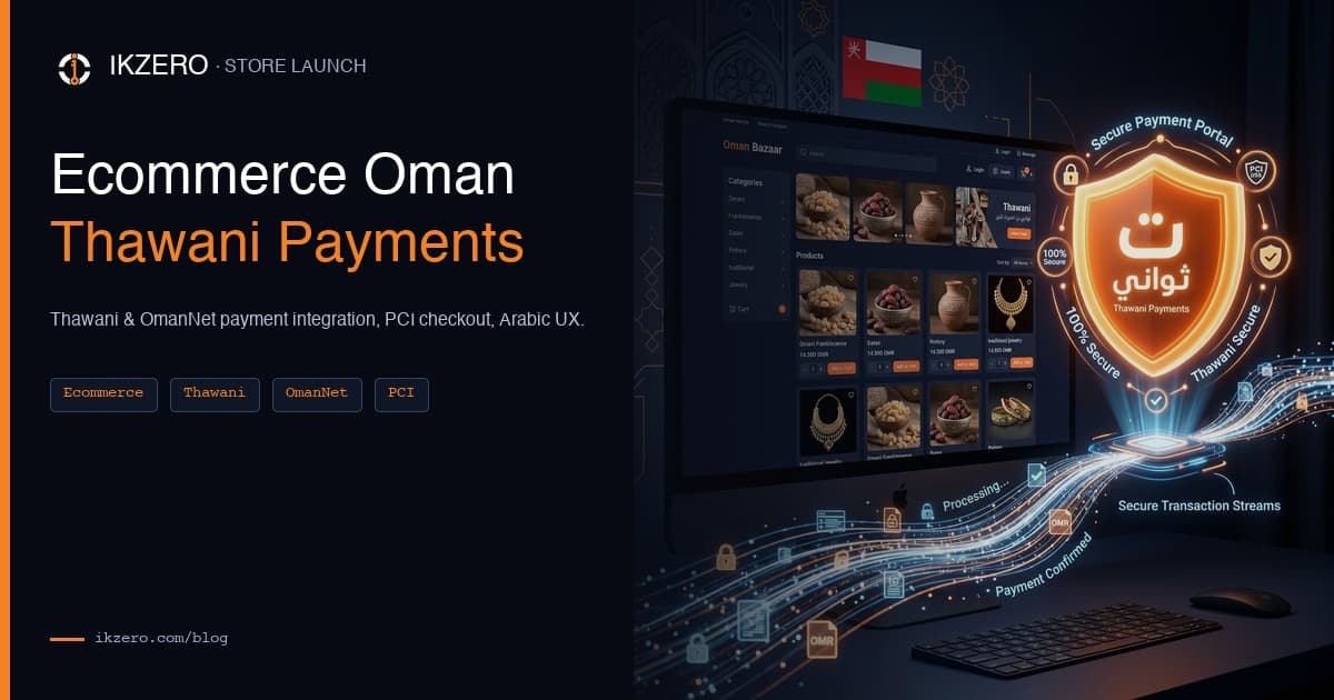 Ecommerce in Oman: How to Launch an Online Store